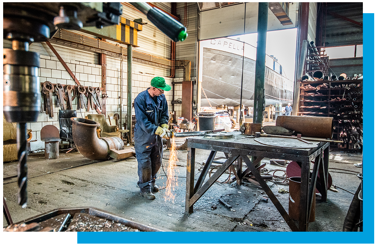 Flexibel - scheepswerf Poppen