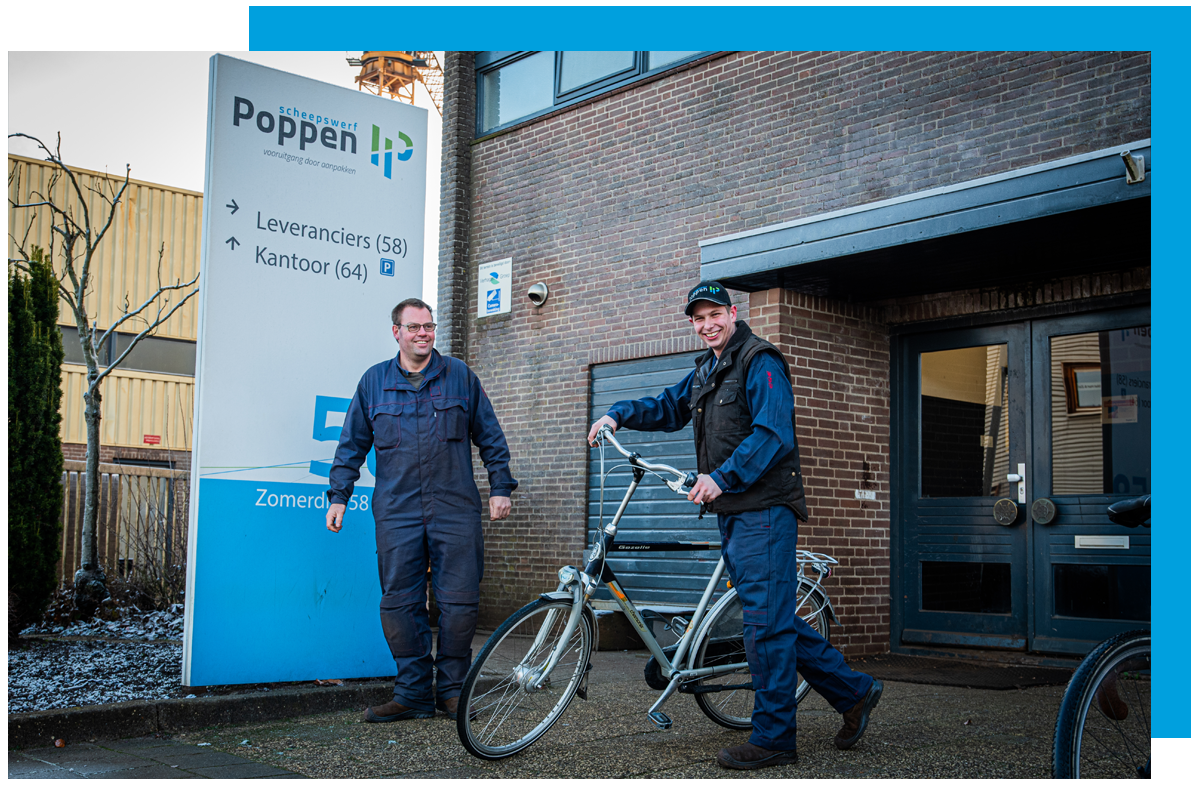 Omdat je altijd vrijdag om 12.45 uur weekeind hebt! - Werken bij Scheepswerf Poppen